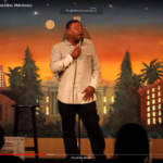 Anderi Bailey having fun at the Punchline 